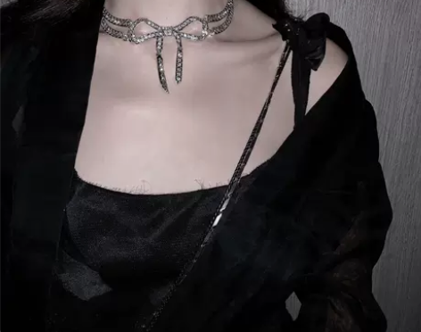 CHICYOU 闪闪惹人爱银色钻石名媛少女...