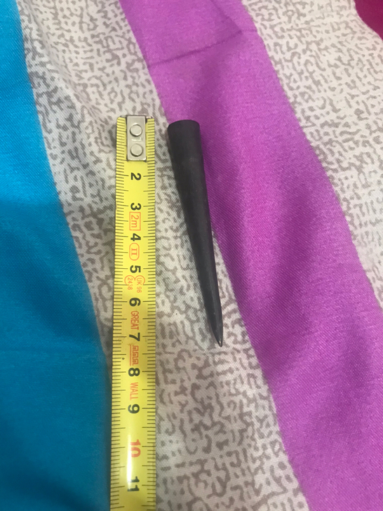 明清 铜毛笔帽,老物件村里收,以前老文人用...