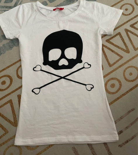 古着vintage中古朋克风性感髅骷头辣妹...