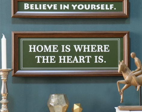 美式复古文艺范英文字母字牌名言句挂画 装饰...