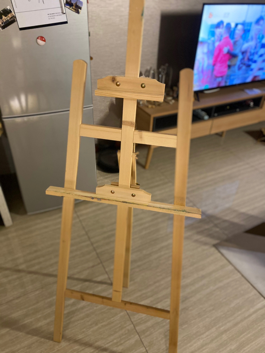 1.45m油画架画板，送4K素描纸9张！送...
