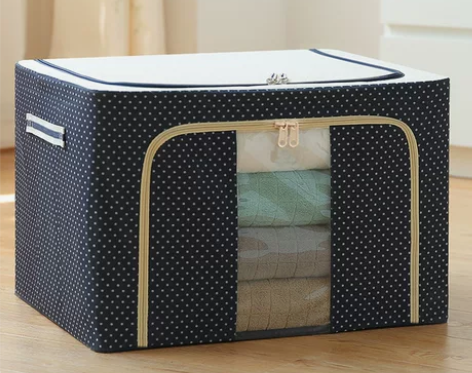 布艺收纳箱 布艺收纳箱收纳盒特大号被子衣物...