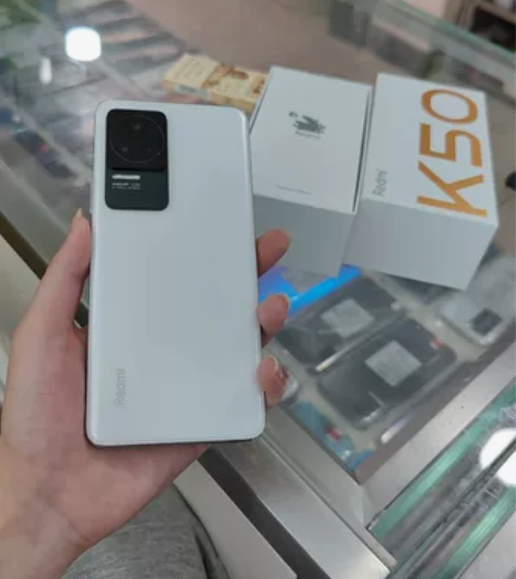 红米K50  全套充新 12+512G 激...