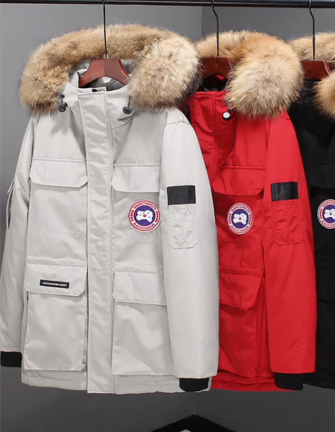 白鸭绒男女羽绒服男中长款2021冬季新款加...