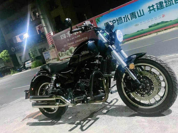 台风哈雷复古款,双缸水冷400cc,100...
