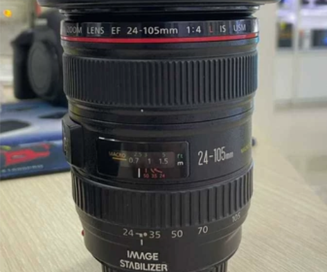 佳能红圈镜头24－105低价处理，镜头成色...