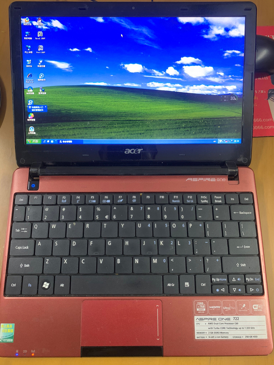 宏基ASPIREONE 722 系列小开笔...