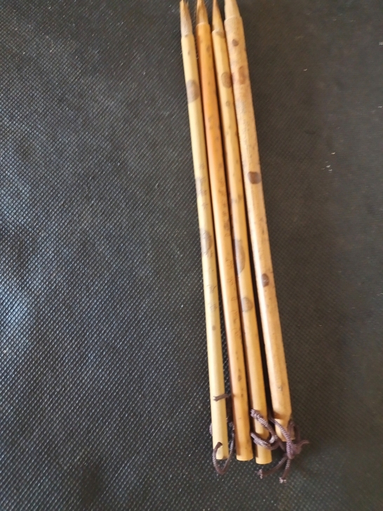黑湘妃老毛笔，存放多年，狼毫小楷