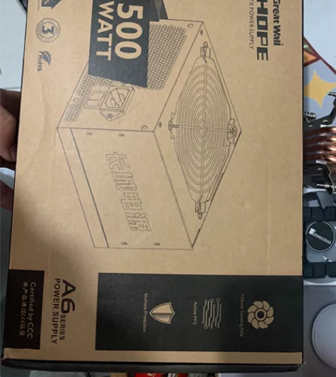 长城直出500w的电源，9月份购入，另外还...