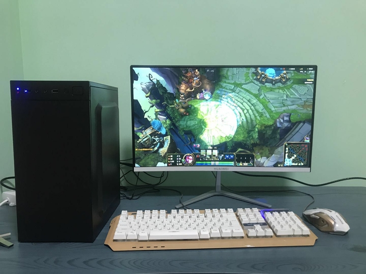 599包邮i5独显游戏台式电脑主机lol办...