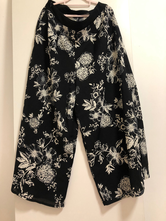 全新裤子 不退不换 雪纺阔腿裤 很舒服