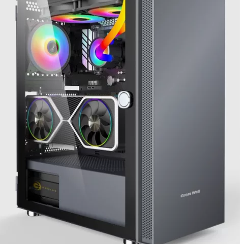 长城阿基米德KM-9Pro 游戏侧透机箱 ...