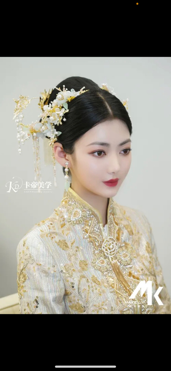 卡帝ete新娘头饰，刚买全新未使用