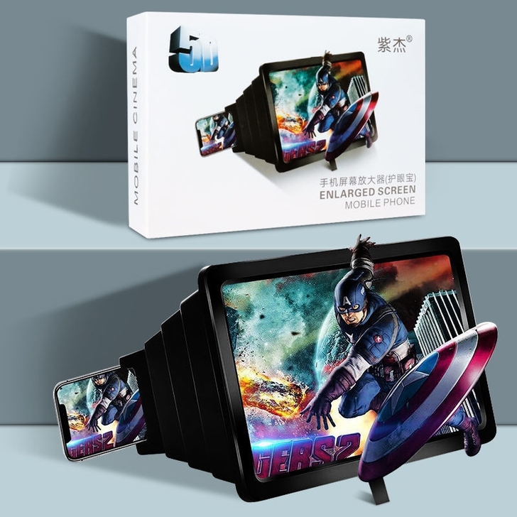 5D伸缩手机高清屏幕放大器 手机屏幕放大2...