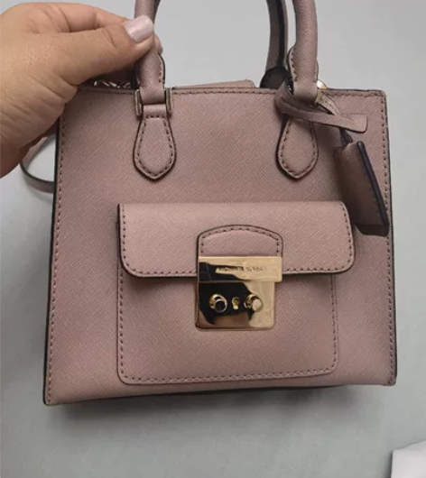 正品mk bridgette 粉色小号 尺...