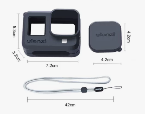 Gopro8山狗运动相机硅胶保护套镜头保护...