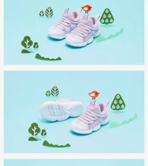 安踏毛毛虫鞋26码 内长16.8cm