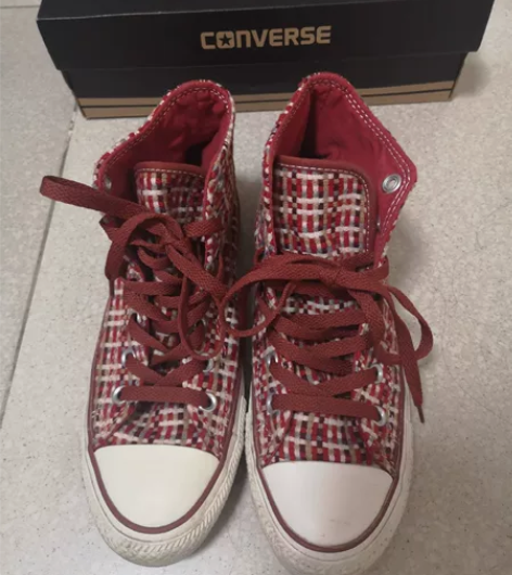 Converse/匡威 37码 女士秋冬红...