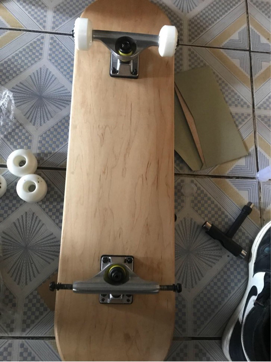 滑板专业板双翘板