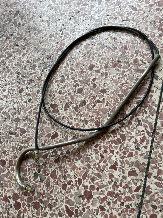 本田55期小龟原装拆车皮座锁拉线