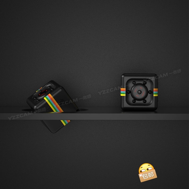 高清摄像头家用照相机室内监控器运动相机骑行...