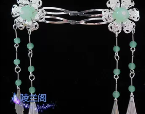 古典小发梳发簪 古装头饰 汉服旗袍 COS...