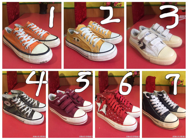 36-39码特价小码女鞋帆布时尚休闲板鞋