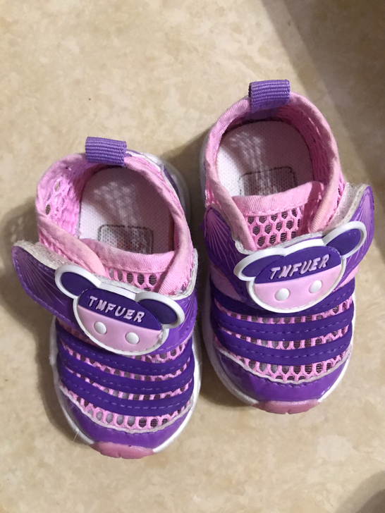 14码学步鞋，穿过几次！