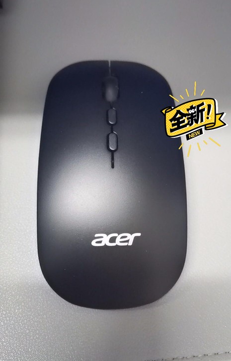 【全新出】宏碁蓝牙无线鼠标三模可充电式双模...