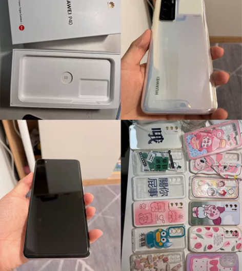 华为p40 8+256g 电池100%讲价...