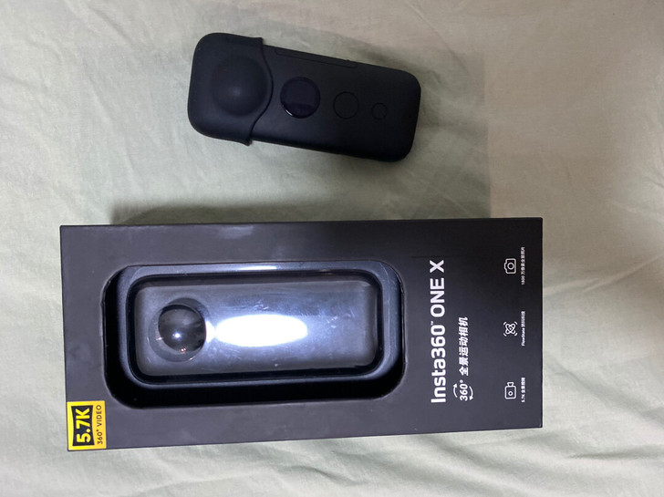 Insta360oneX全景相机橙色还行,...