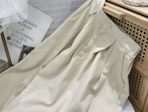 日系工装风高腰中长款半身裙女春夏气质净版过...