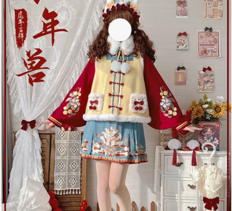 收 是收 小年兽 汉元素新年套装  安朵的...