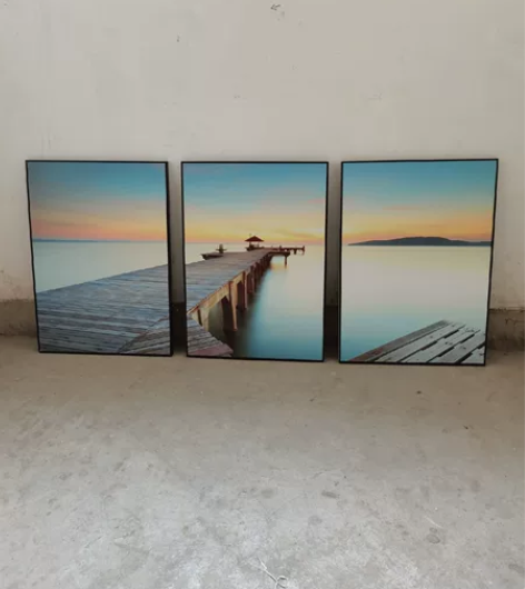 工艺画，由于家里装修换风格了，现在用不上了...