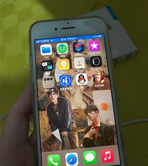 二手苹果8代插卡版iPhone8P正版iP...