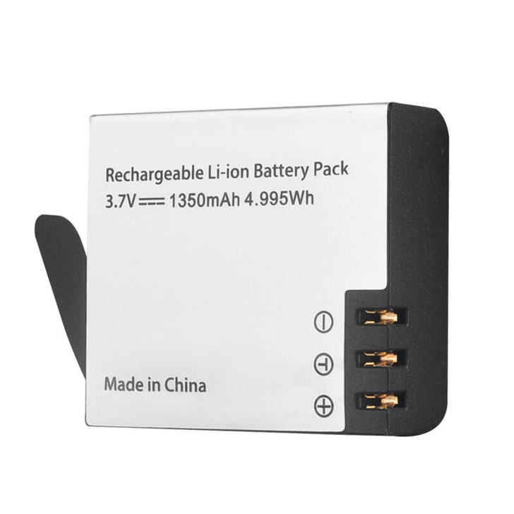 运动相机摄像机通用原装锂电池长续航大容量座...