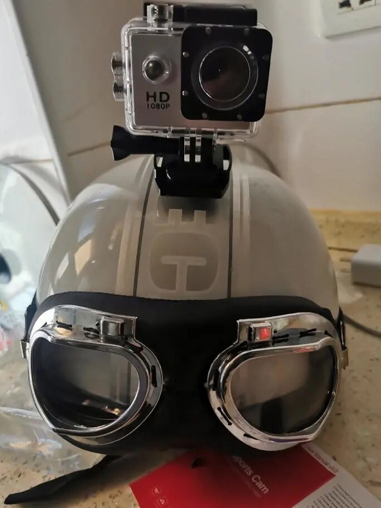 全新防水高清1080P运动相机摩托车相机防...