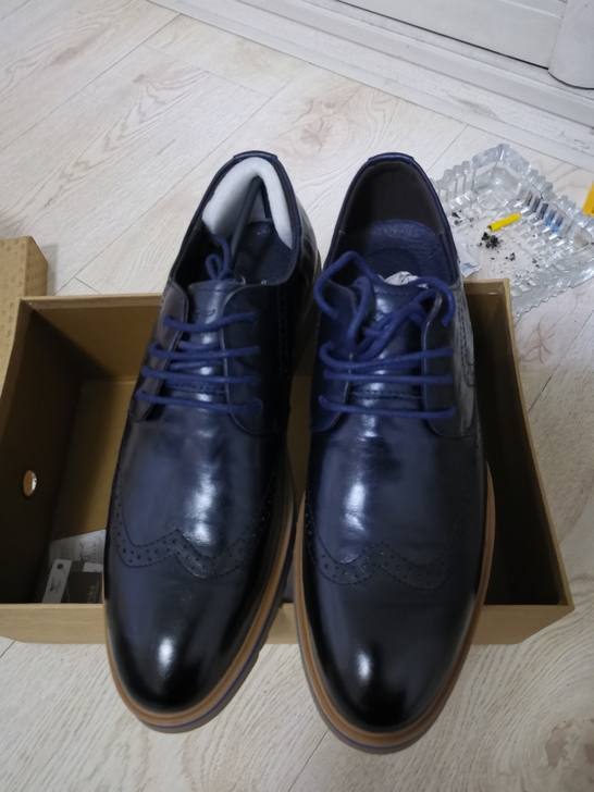 七匹狼，布洛克男鞋，39码。全新保真，专柜...