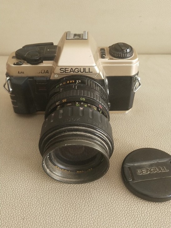 老海鸥相机  能当摆件 品相一般  100...