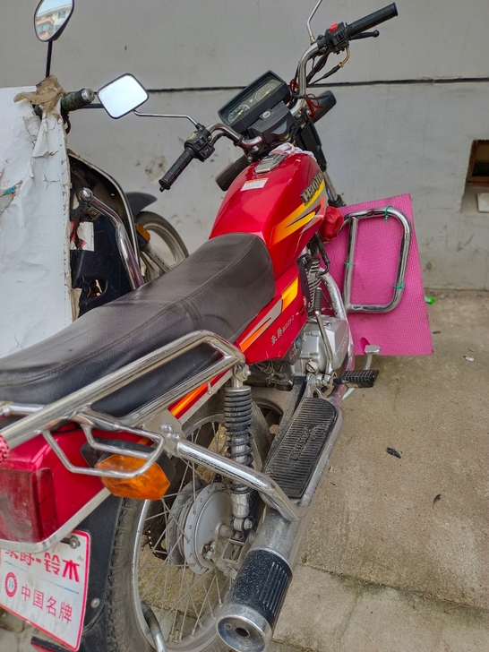 09年豪爵125摩托，骑行13000公里，...