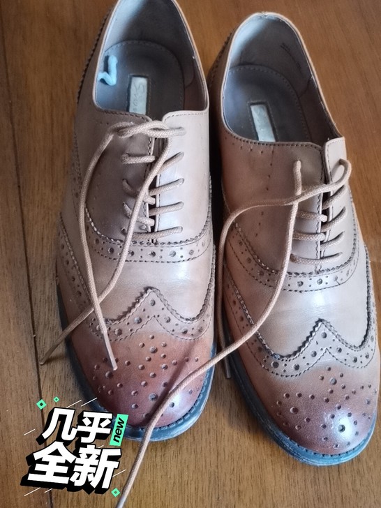 布洛克真皮皮鞋，39码，头脑发热买了之后发...