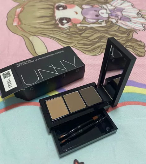 Unny三色眉粉 全新出一盒,日期到20...
