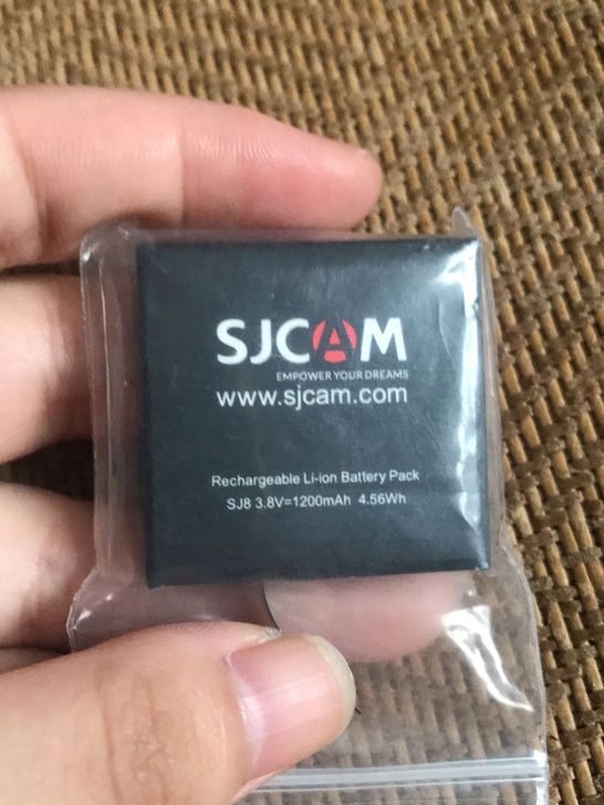 全新 SJCAM  SJ8原装电池1200...