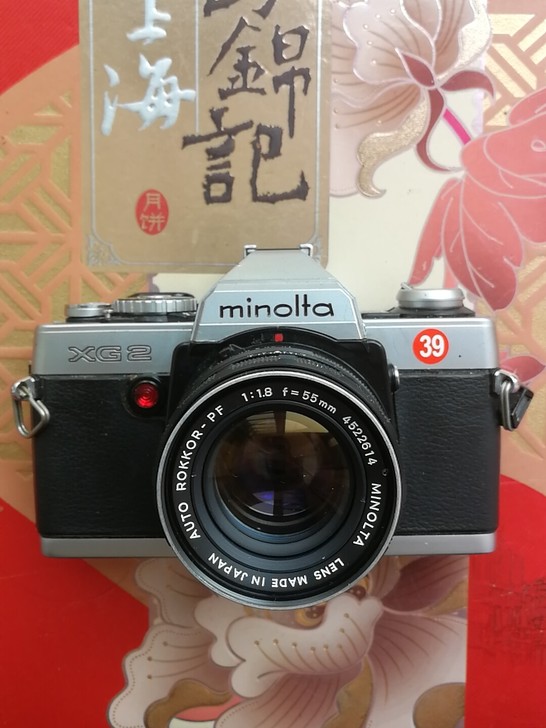 美能达XG2单反相机,相机功能正常,外表无...