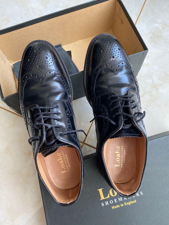 英国loake布洛克皮鞋，9码43-44可...