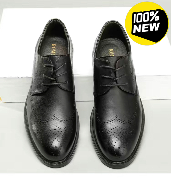 【全新包邮】正品罗蒙布洛克皮鞋高档男士真皮...