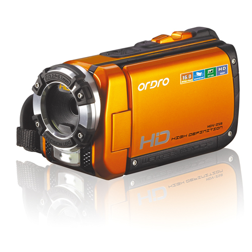 欧达HDV-Z58数码摄像机3米防水DV1...