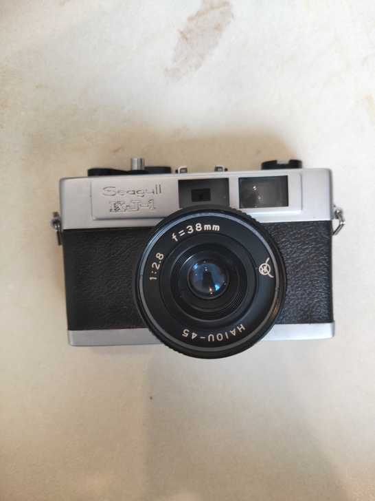 海鸥KJ-1胶片旁轴相机，8.5成新，功能...