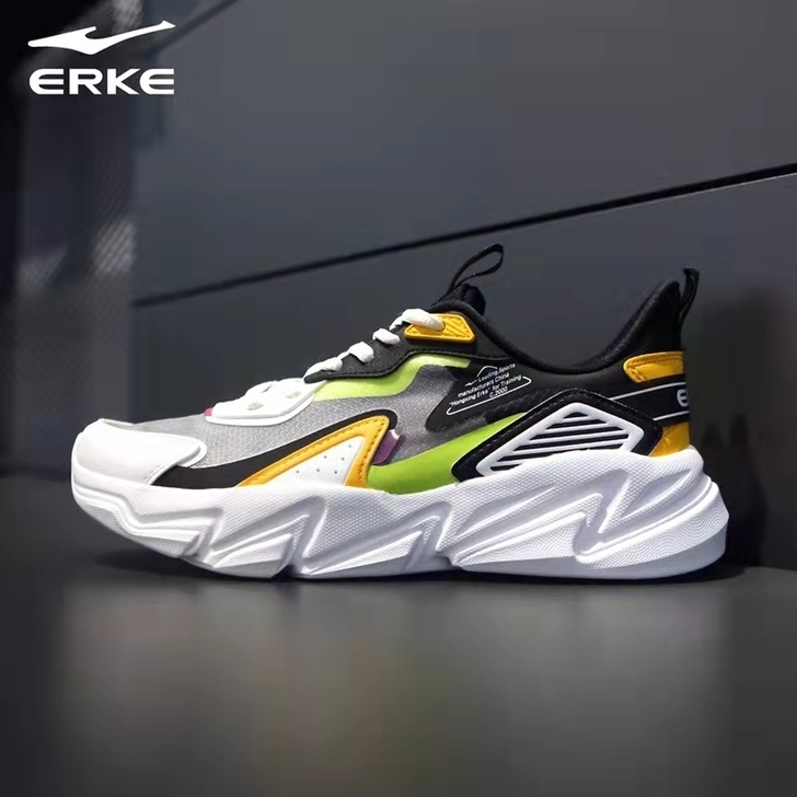 鸿星尔克全新正品44码透气蝉翼鞋面轻薄不捂...