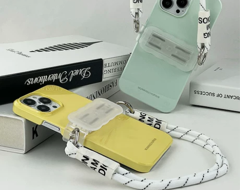 手机挂绳 手机挂绳悟望初品背夹可调节可斜挎...